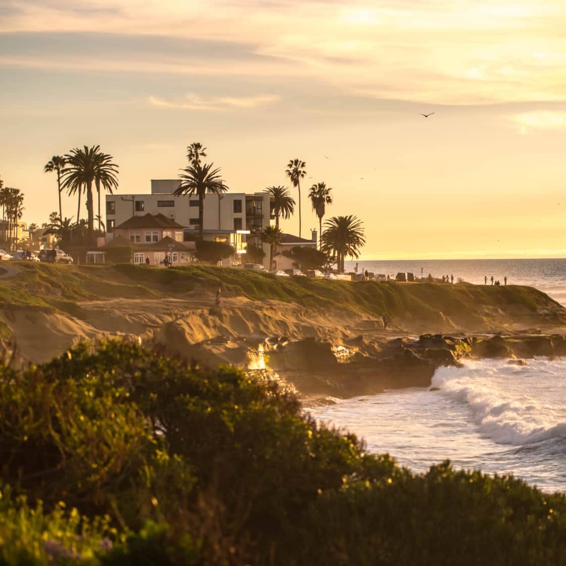 Beach scenery